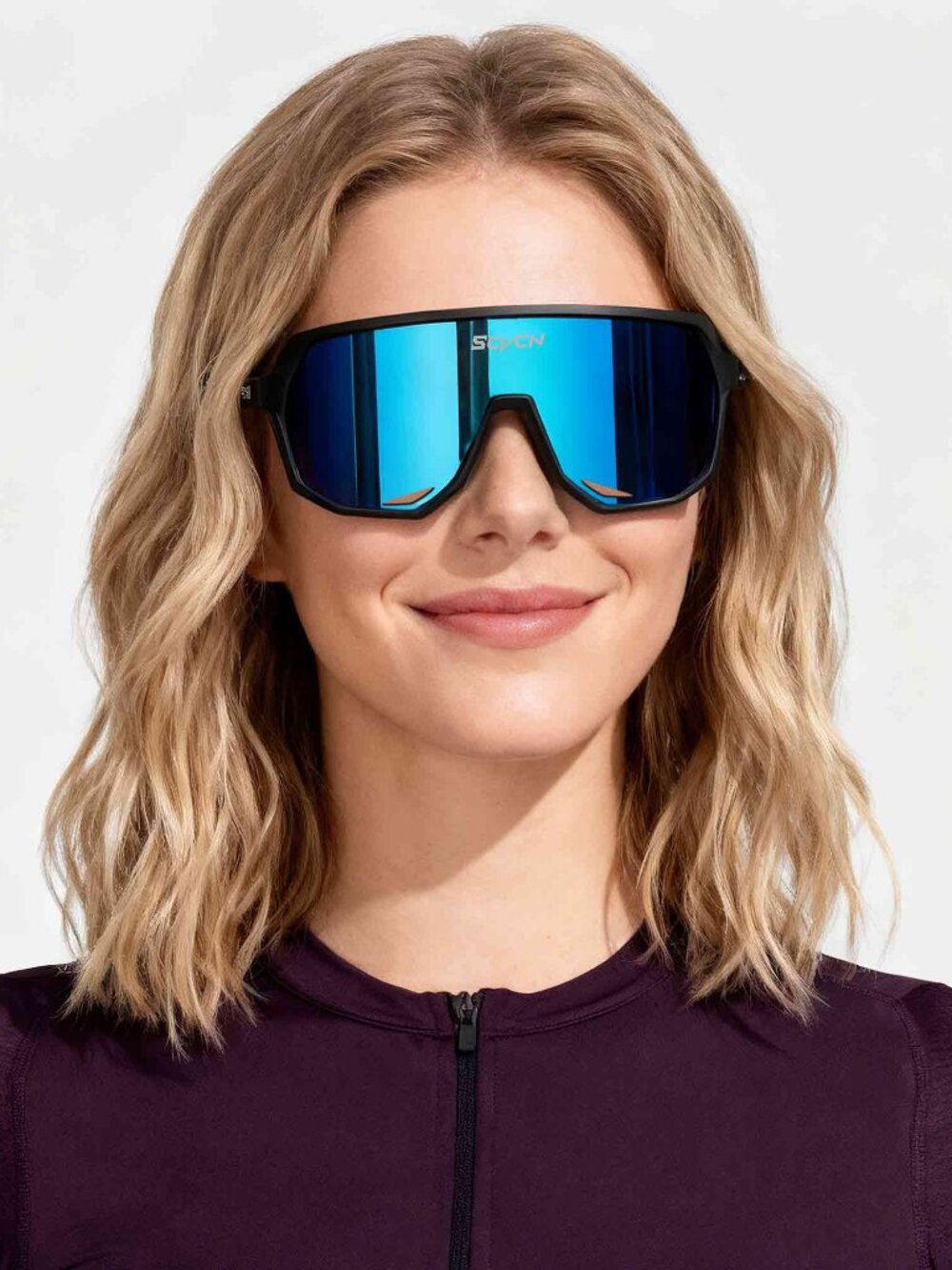SCVCN cycling glasses, sports sunglasses, outdoor men's and women's running